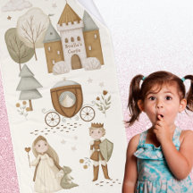 Toalha da princesa de Fada, com nome