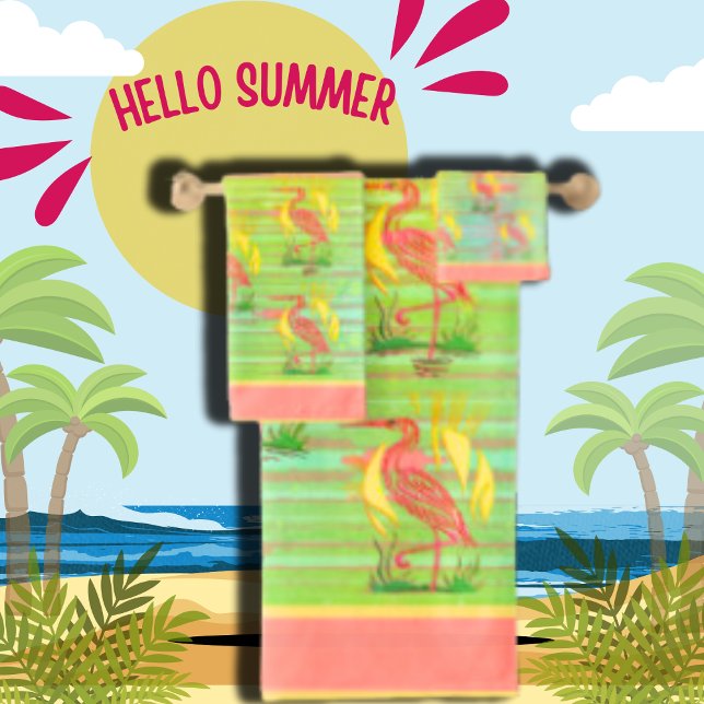 Toalha de aves tropicais (Criador carregado)