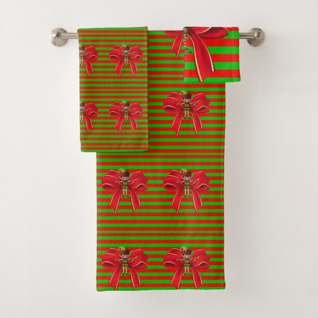 Toalha de Banheiro Define Natal (Insitu)