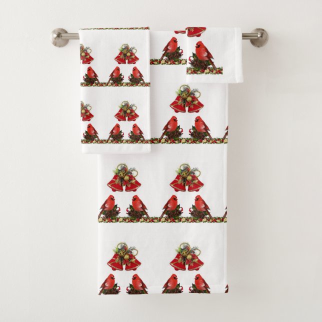 Toalha de Banheiro Define Natal (Insitu)