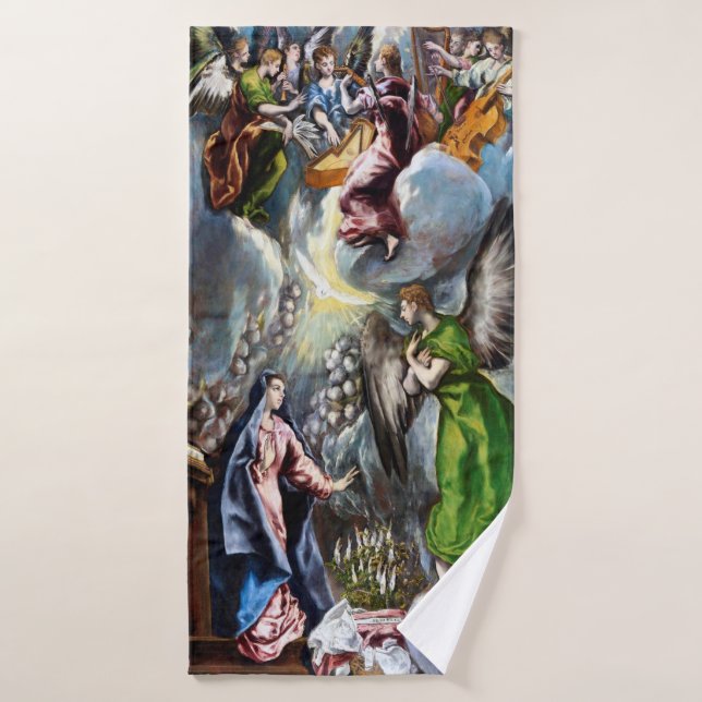 Toalha De Banho A Anunciação, El Greco (Toalha de Banho)