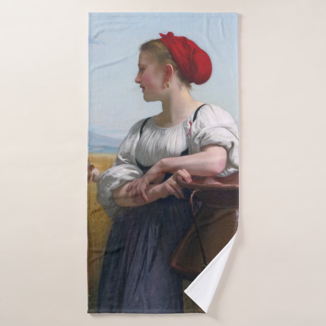 Toalha De Banho A Ceifeira, Bouguereau (Toalha de Banho)