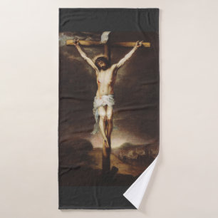 Toalha De Banho A Crucificação por Bartolome Esteban Murillo