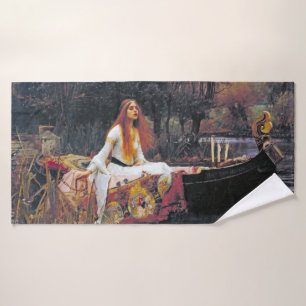 Toalha De Banho A Senhora de Shalott, John William Waterhouse
