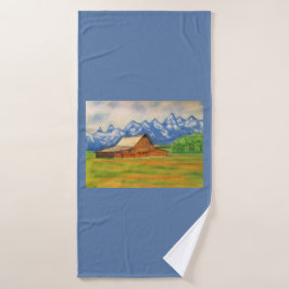 Toalha De Banho A Simpler Way of Life Bath Towel