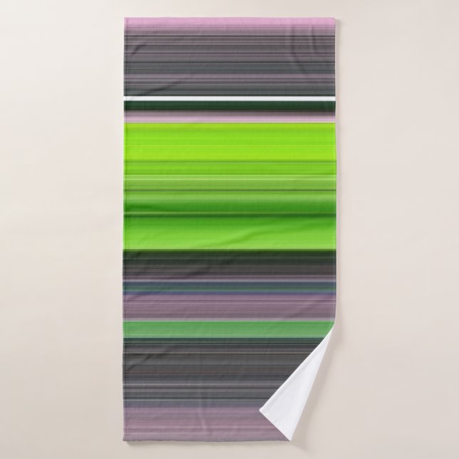 Toalha De Banho Abstrato nº 1: Limão e cinza (Toalha de Banho)