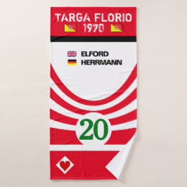 Toalha de Banho ACE OF HEARTS 1970