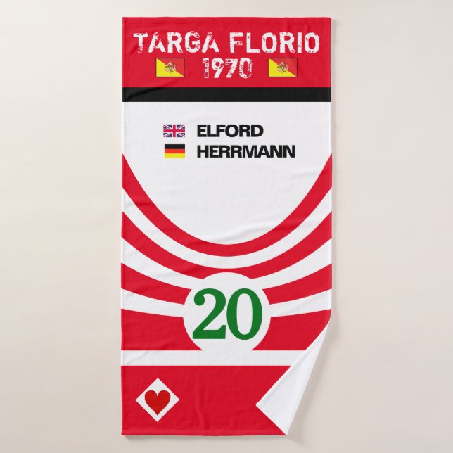 Toalha de Banho ACE OF HEARTS 1970 (Toalha de Banho)