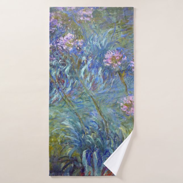 Toalha De Banho Agapanthus, Monet (Toalha de Banho)