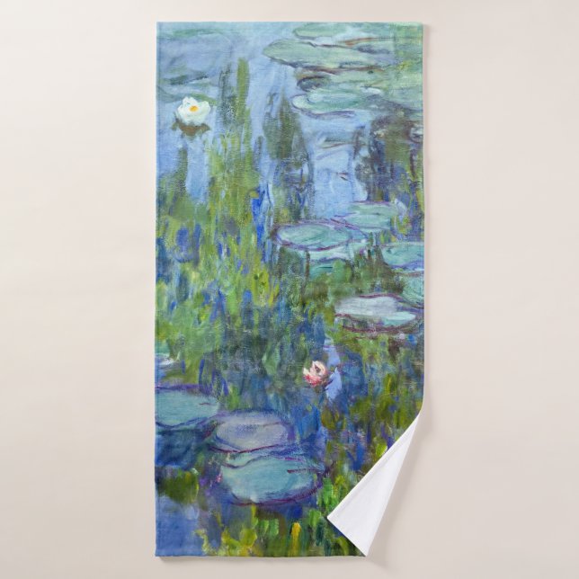 Toalha De Banho Água Lily Pond, Monet (Toalha de Banho)