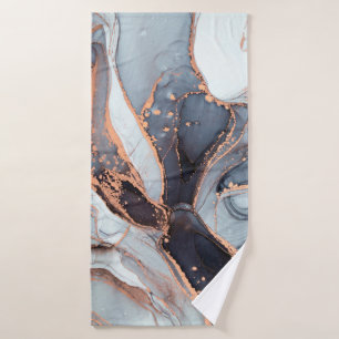 Toalha De Banho Alta resolução. Pintura de arte fluida do abstrato