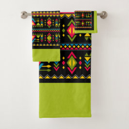 Toalha de Banho Americana Navajo índia Conjunto