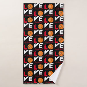 Toalha De Banho Amor ao basquete