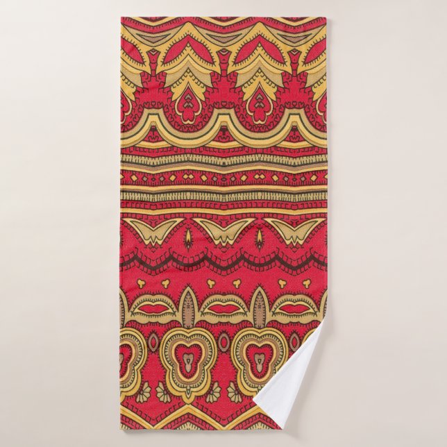 Toalha De Banho Aproxima-se a decoração oriental. (Toalha de Banho)