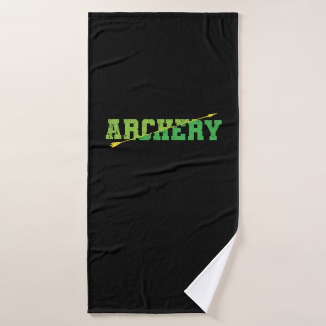 Toalha De Banho Archery Bogenschießen Pfeil (Toalha de Banho)