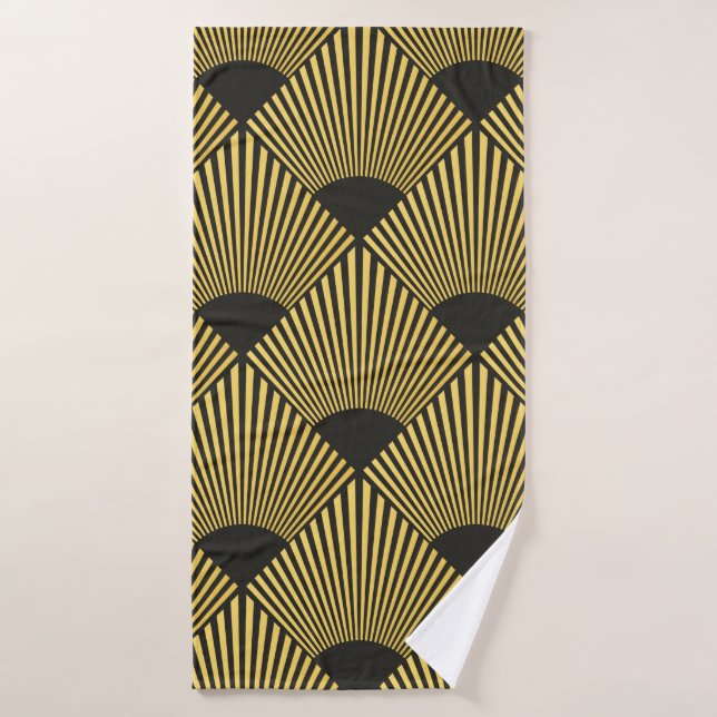 Toalha De Banho Art Deco seamless pattern (Toalha de Banho)