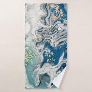 Toalha De Banho Arte, pintura - Cor da cinza natural: metálico, se
