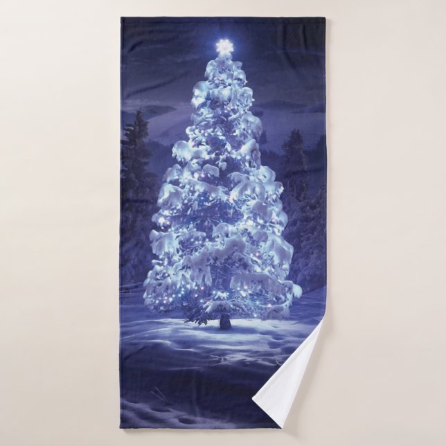 Toalha De Banho Árvore de Natal (Toalha de Banho)