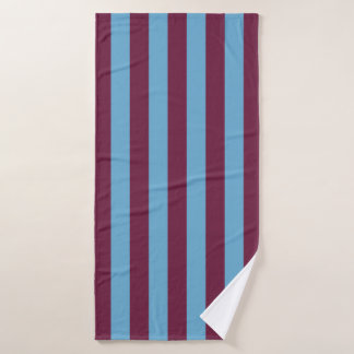 Toalha De Banho Aston Villa stripes football club colors premier l