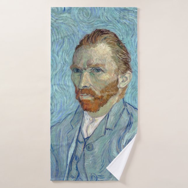 Toalha De Banho Autorretrato, Vincent van Gogh, 1889 (Toalha de Banho)