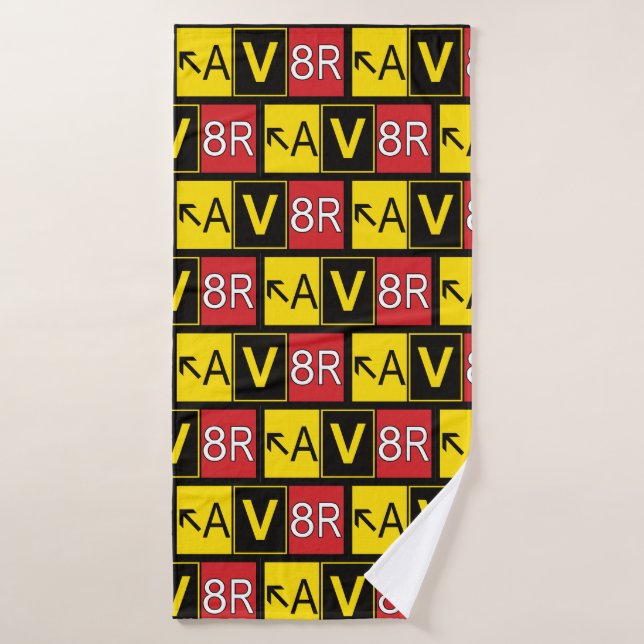 Toalha De Banho Aviador - AV8R - (Toalha de Banho)