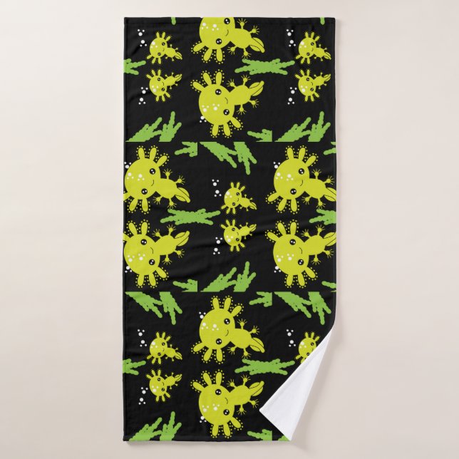 Toalha De Banho Axaotl Salamander Kids Gift (Toalha de Banho)