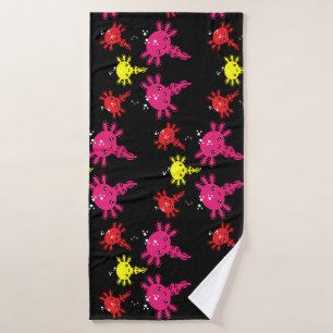 Toalha De Banho Axaotl Salamander Kids Gift