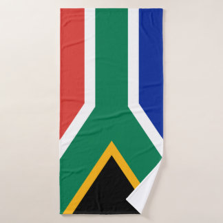 Toalha De Banho Bandeira da África do Sul