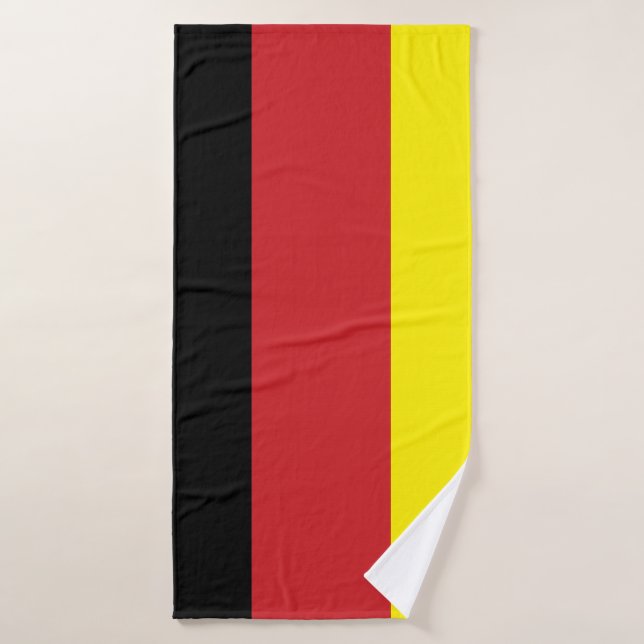 Toalha De Banho Bandeira da Alemanha  (Toalha de Banho)