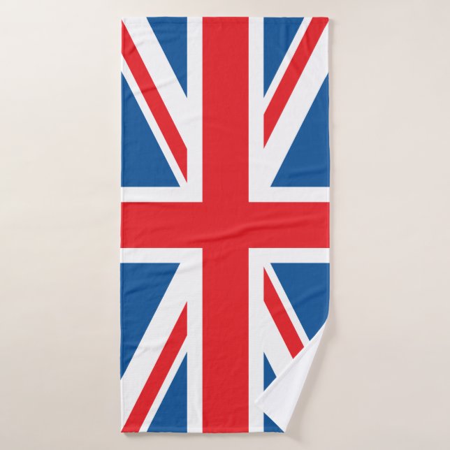 Toalha De Banho Bandeira de união britânica (Union Jack) (Toalha de Banho)