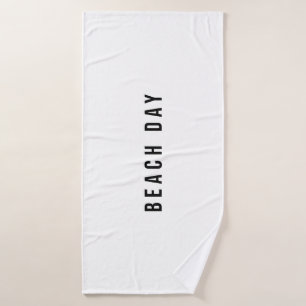 Toalha De Banho Beach Day Bath Towel