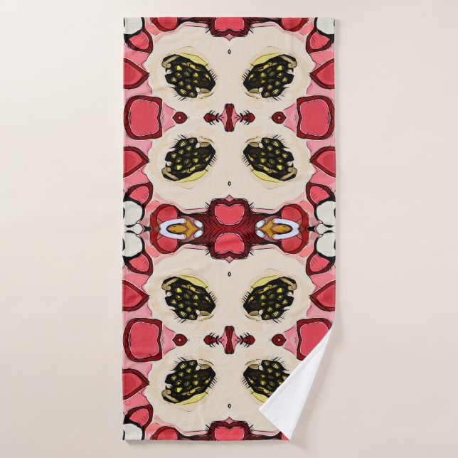 Toalha De Banho Beautiful abstract ethnic seamless patternabstract (Toalha de Banho)