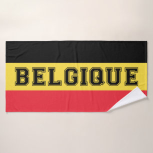Toalha De Banho Bélgica/Bandeira