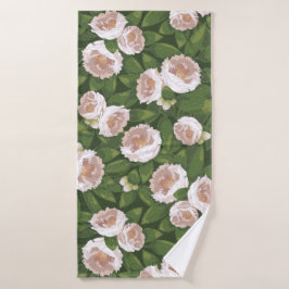 Toalha De Banho Big Bloom Camellia Charm