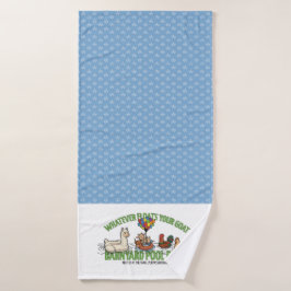 Toalha De Banho Blue Dewdrop Whatever Floats Your Boat Towel