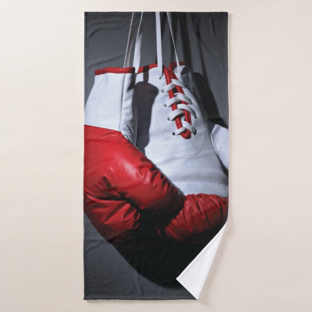 Toalha De Banho Boxing gloves  (Toalha de Banho)