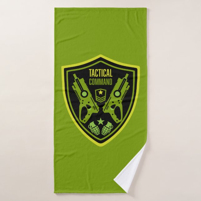 Toalha De Banho Boys Toy Dart Gun Batalha (Toalha de Banho)