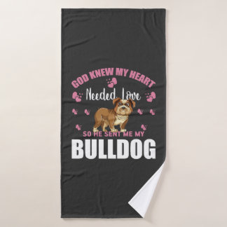 TOALHA DE BANHO BULLDOGUE