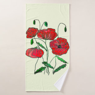 Toalha De Banho Cachorro Vermelho - Cópias - Pintura