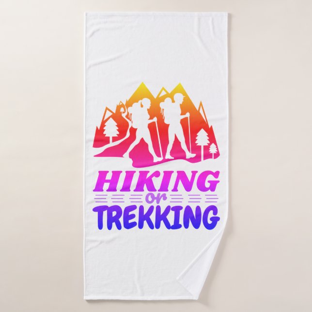 Toalha De Banho Caminho ou Trekking (Toalha de Banho)