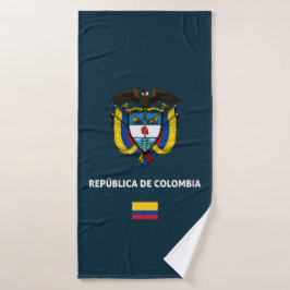 Toalha De Banho capa de telefone passaporte da Colômbia