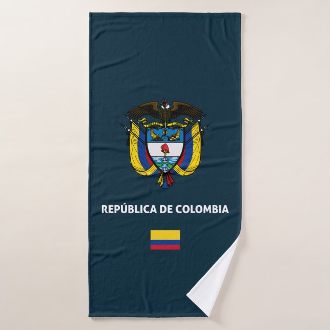 Toalha De Banho capa de telefone passaporte da Colômbia (Toalha de Banho)