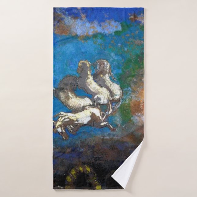 Toalha De Banho Carruagem de Apolo, Redon (Toalha de Banho)