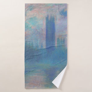 Toalha De Banho Casas do Parlamento (Londres), Monet