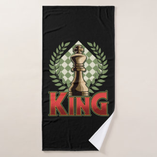 Toalha De Banho Chess King