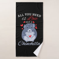Chinchilla Dão Engraçado Dono do Amante de os anim