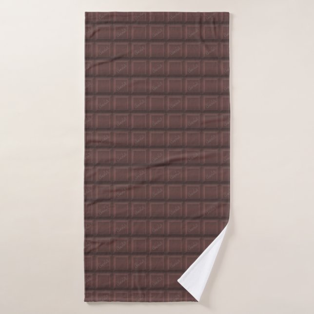 Toalha De Banho Chocolate láteo (Toalha de Banho)