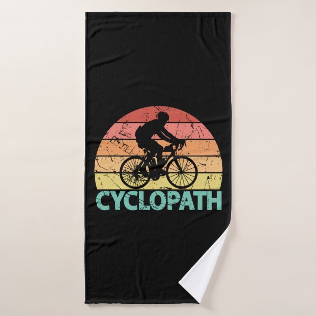 Toalha De Banho Ciclopath Funny Cycling (Toalha de Banho)