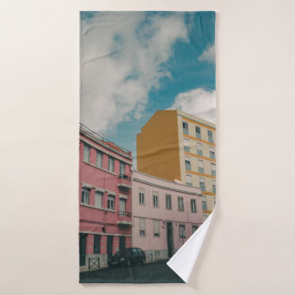 TOALHA DE BANHO CIDADE COLORIDA