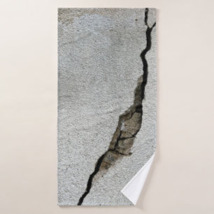 Toalha De Banho Crack wall concrete texture stone